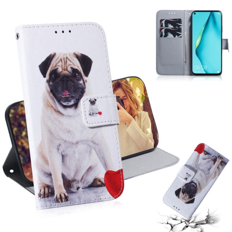 Housse Huawei P40 Pro Pug Dog