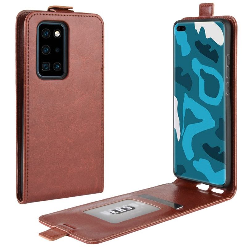 Housse Huawei P40 Pro Rabattable