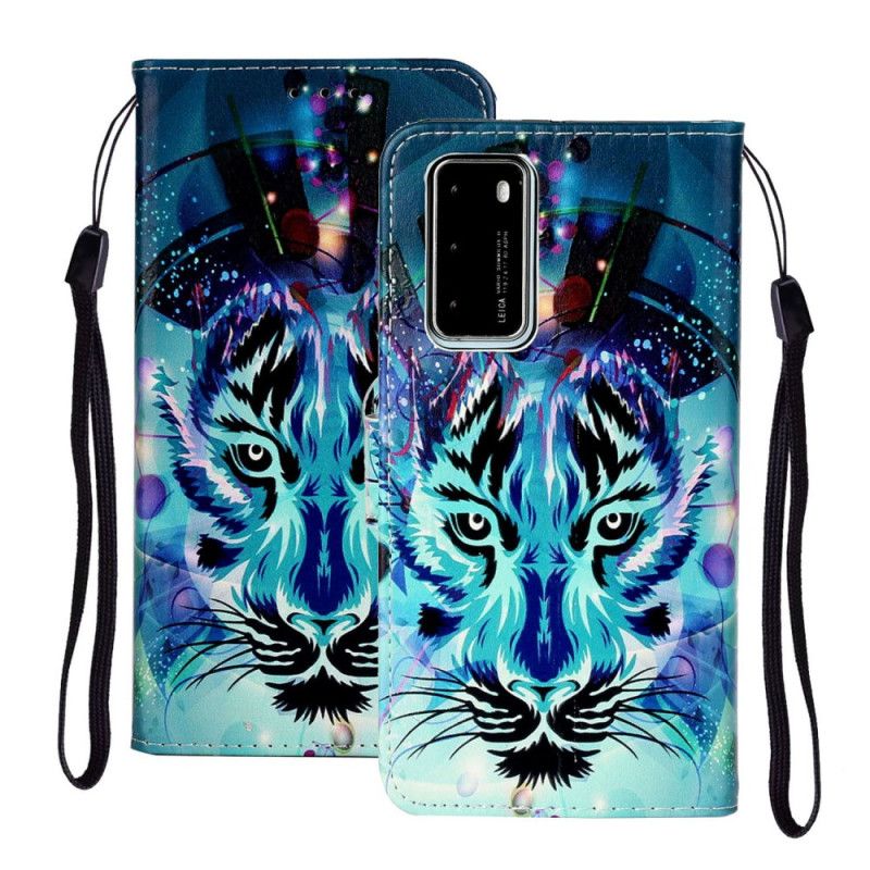 Housse Huawei P40 Tigre Des Glaces