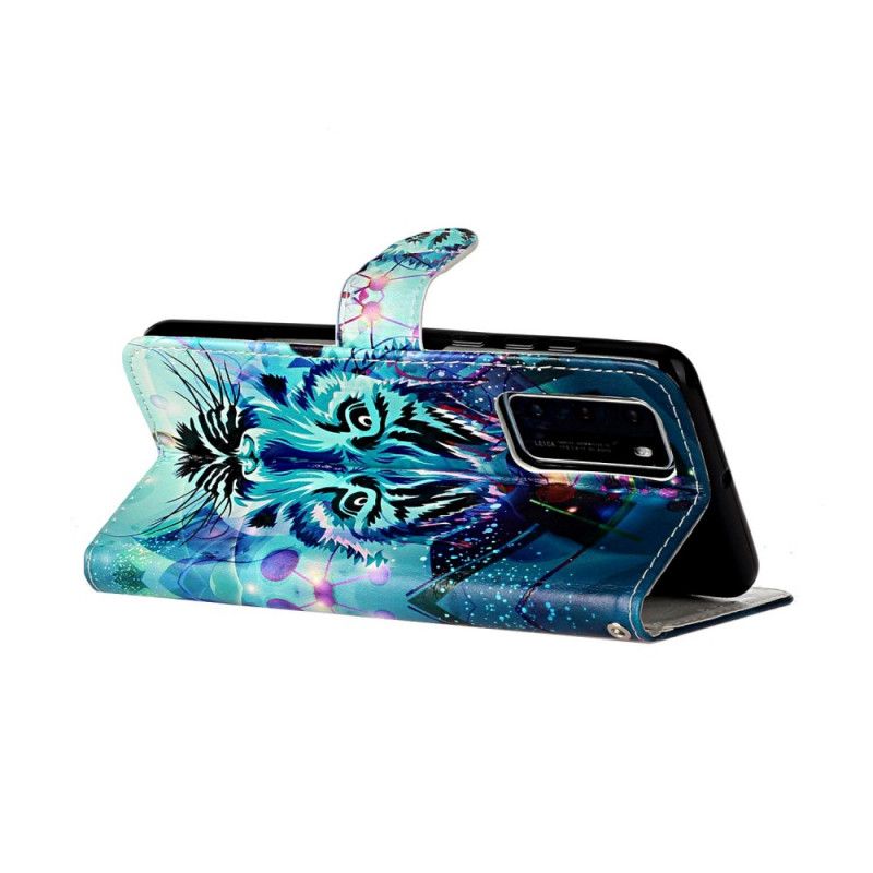 Housse Huawei P40 Tigre Des Glaces