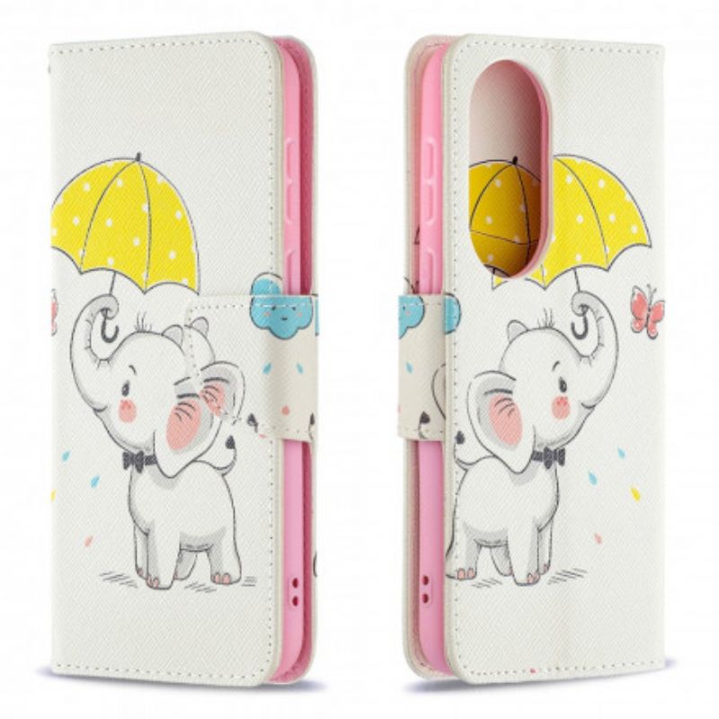 Housse Huawei P50 Bébé Éléphant