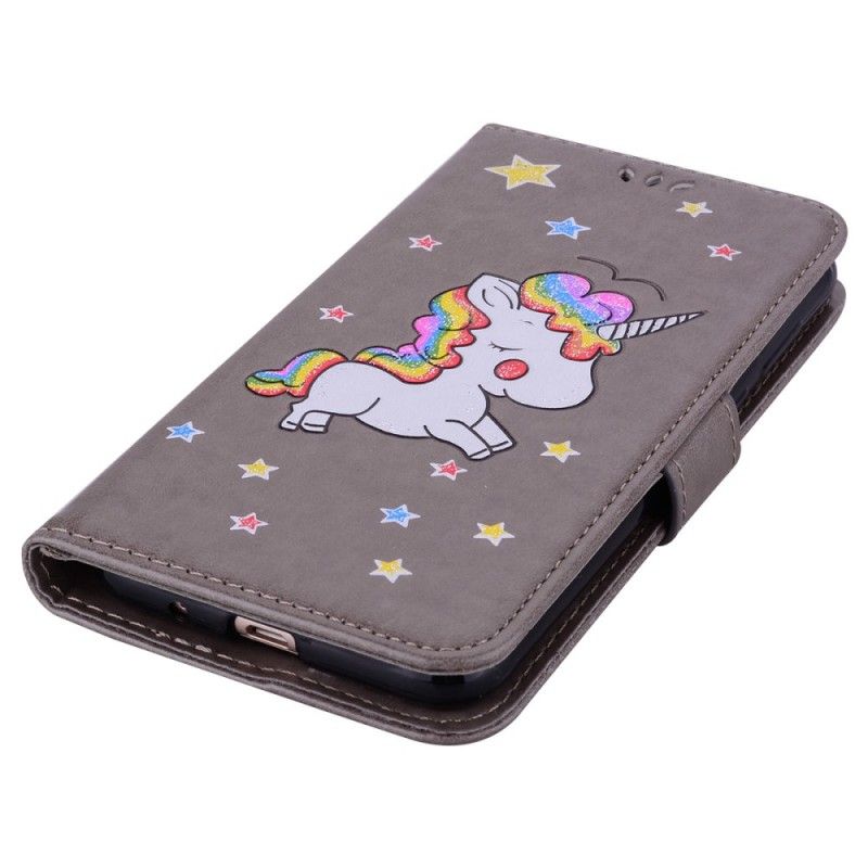 Housse Huawei Y5 2018 Licorne À Paillettes