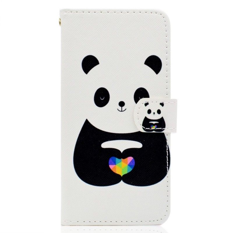 Étui Housse Huawei Y5 2018 Panda Love