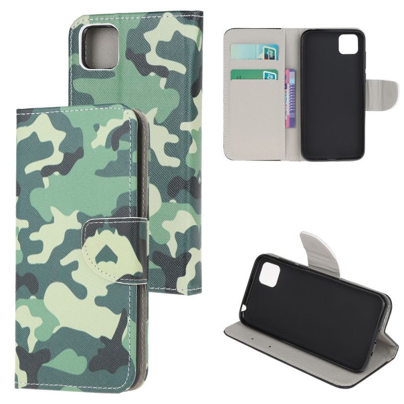 Housse Huawei Y5p Camouflage Militaire