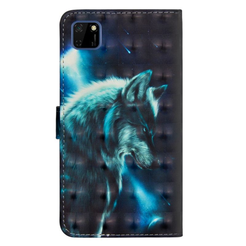 Housse Huawei Y5p Loup Majestueux