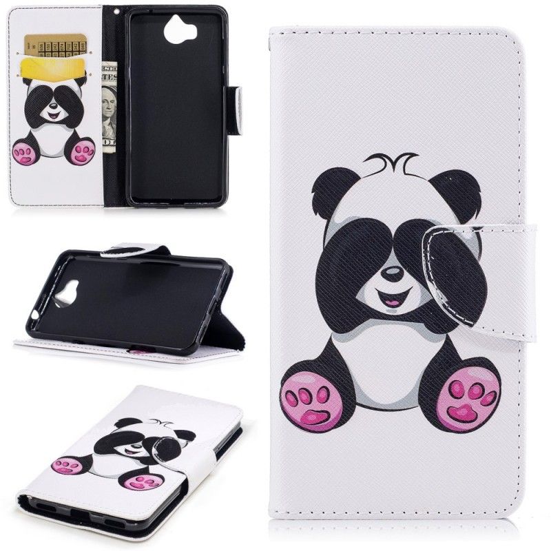 Housse Huawei Y6 2017 Panda Fun