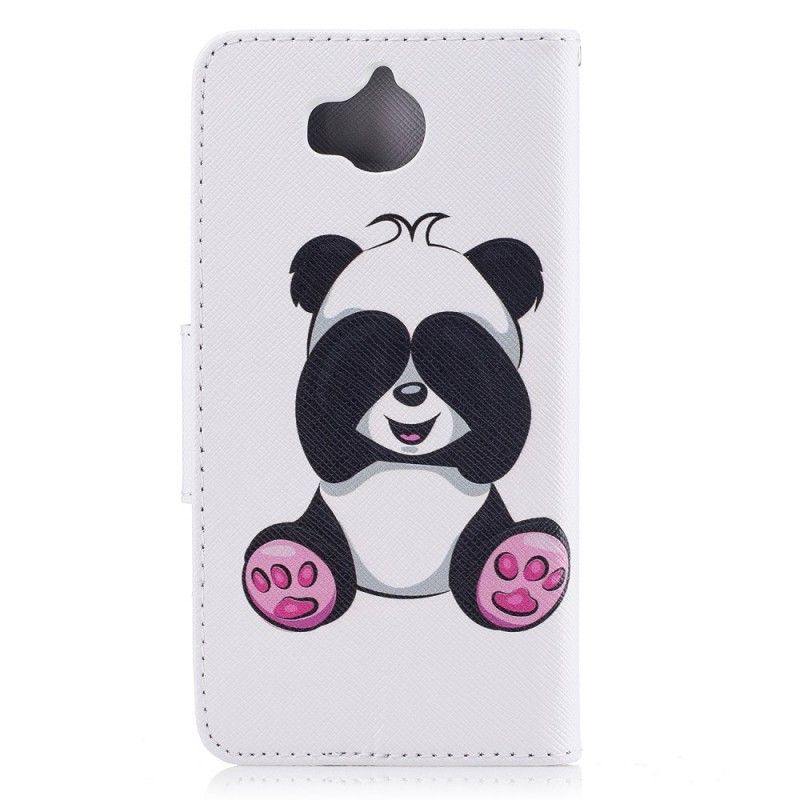 Housse Huawei Y6 2017 Panda Fun