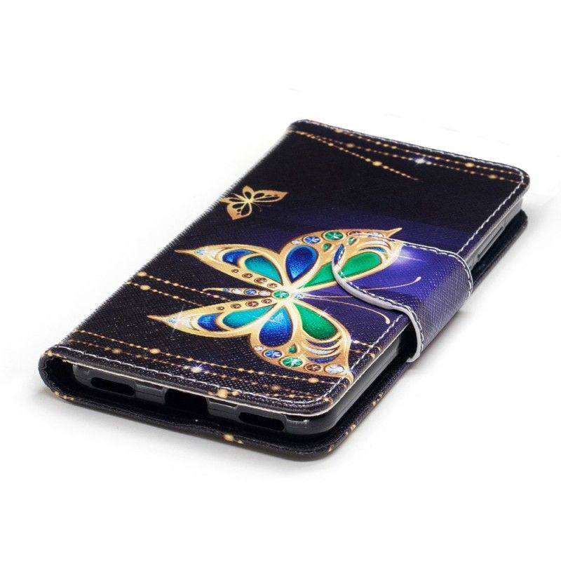 Housse Huawei Y6 2017 Papillon Magique