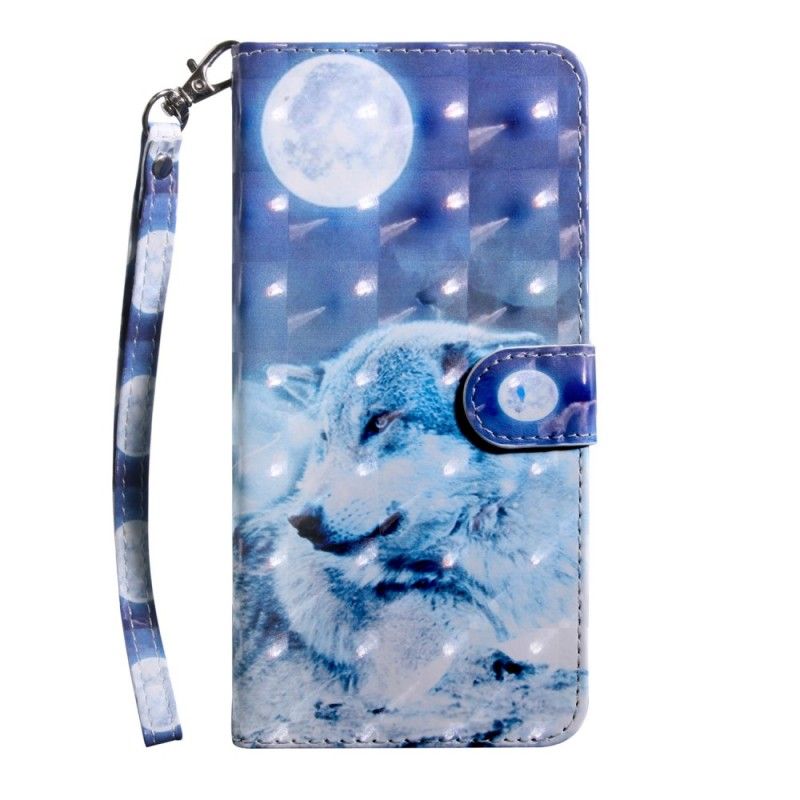 Housse Huawei Y6 2019 Loup Au Claire De Lune