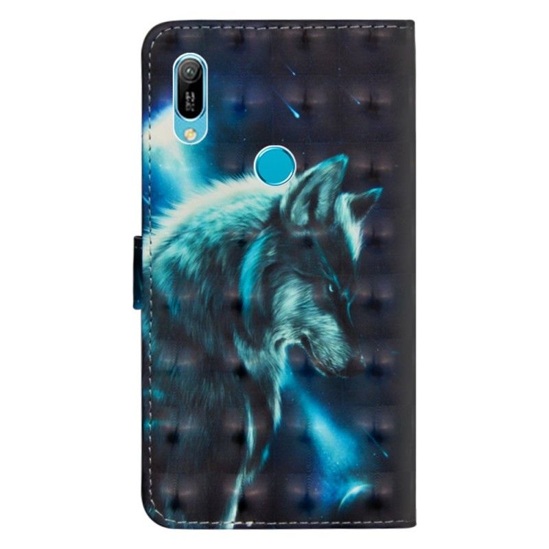 Housse Huawei Y6 2019 Loup Majestueux