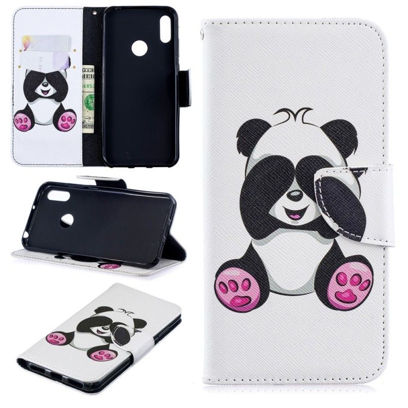 Étui Housse Huawei Y6 2019 Panda Fun