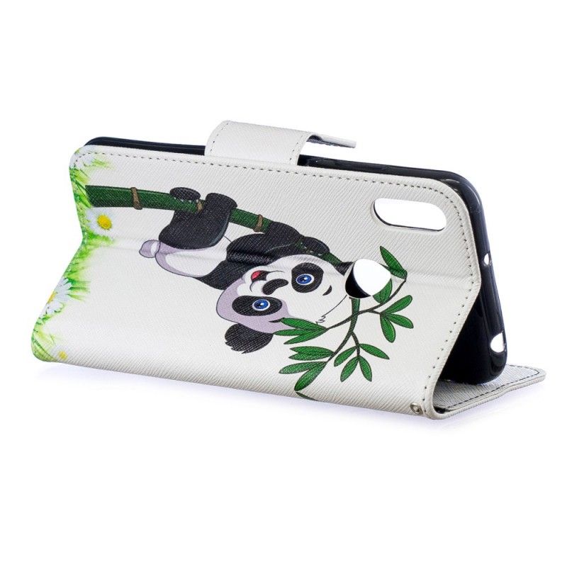 Housse Huawei Y6 2019 Panda Sur Le Bambou