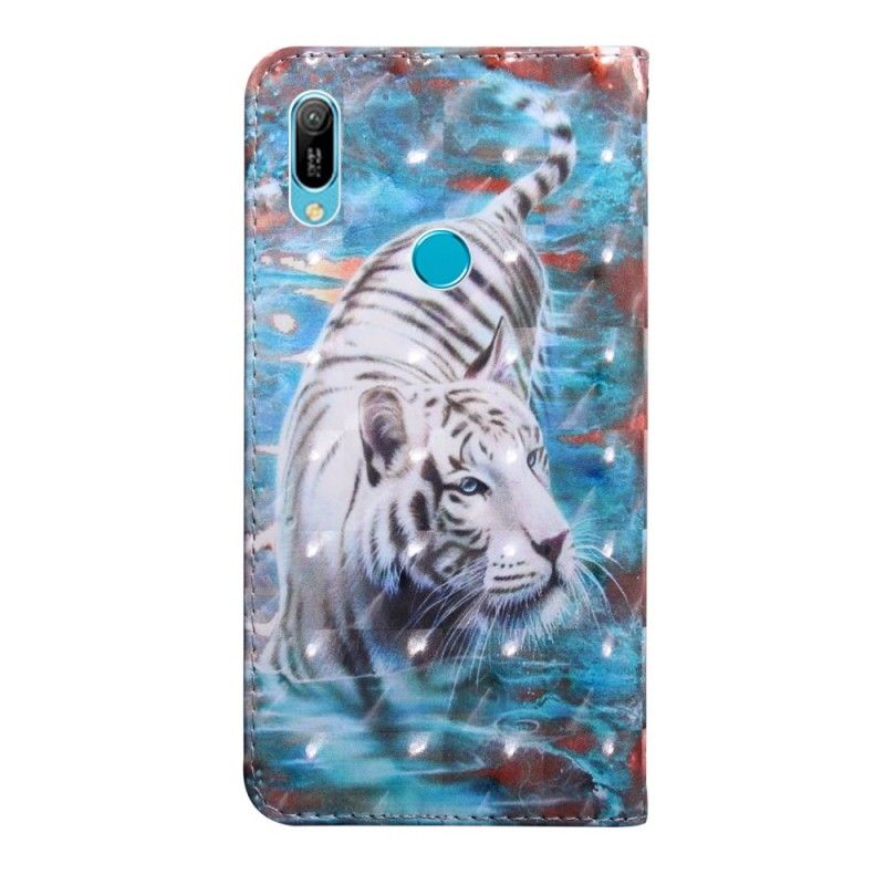 Housse Huawei Y6 2019 Tigre Dans L'eau