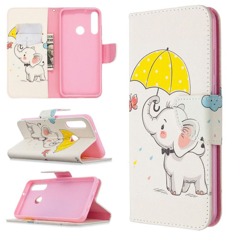 Housse Huawei Y6p Bébé Éléphant