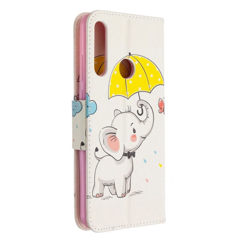 Housse Huawei Y6p Bébé Éléphant