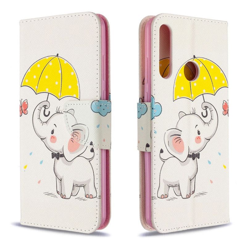 Housse Huawei Y6p Bébé Éléphant