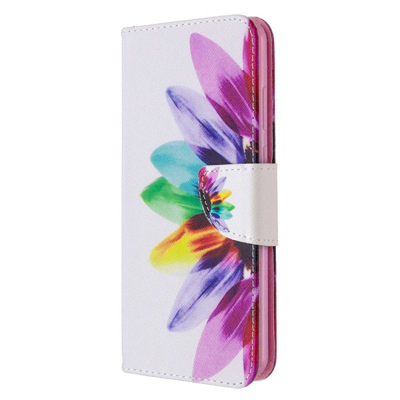 Housse Huawei Y6p Fleur Aquarelle