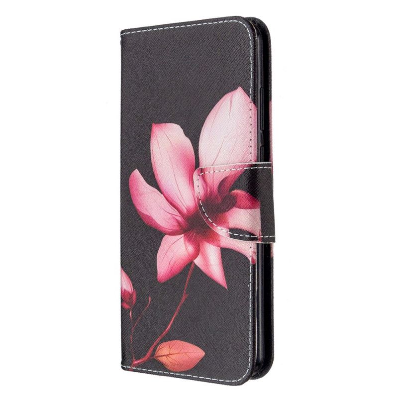 Housse Huawei Y6p Fleur Rose