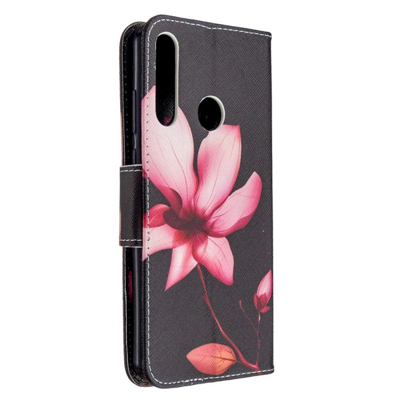 Housse Huawei Y6p Fleur Rose