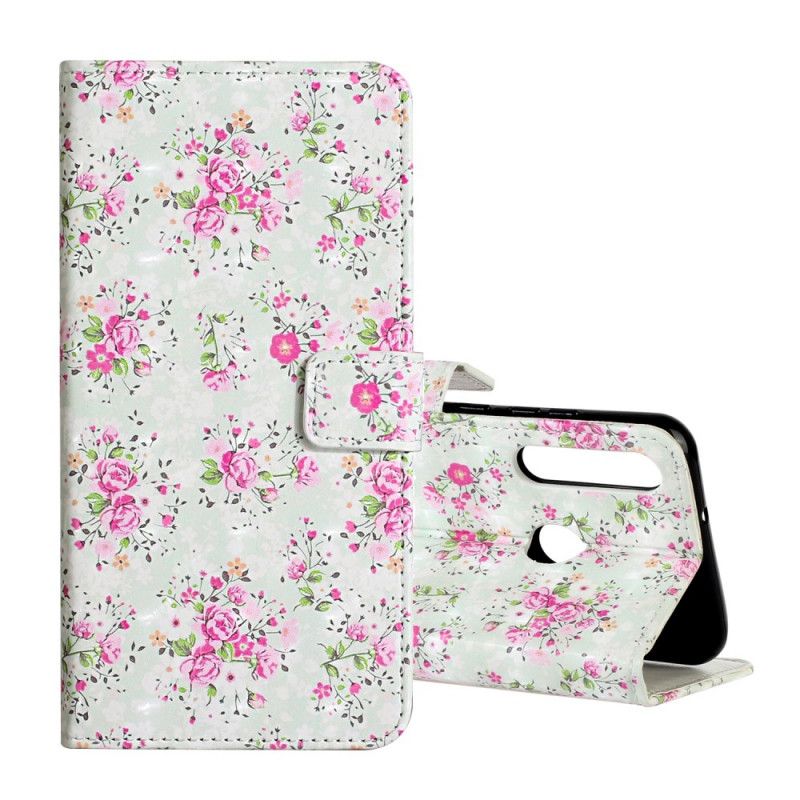 Housse Huawei Y6p Fleurs Liberty Design