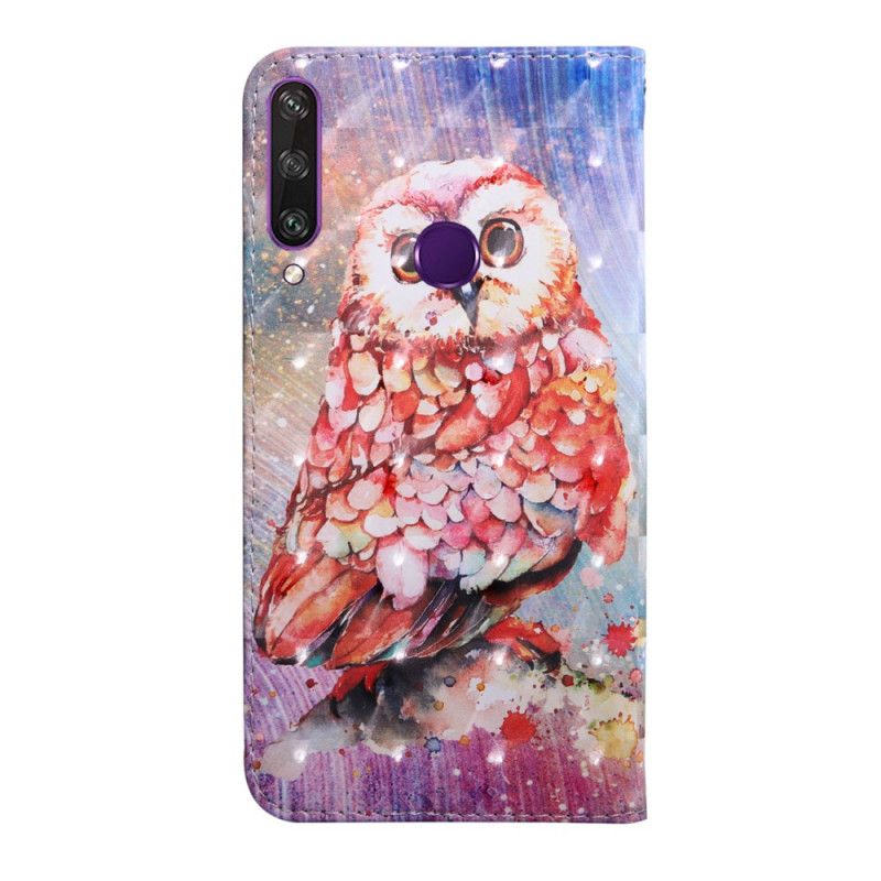 Housse Huawei Y6p Hibou Le Peintre