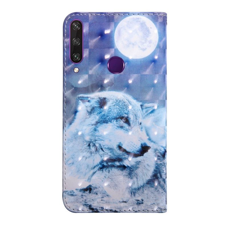 Housse Huawei Y6p Loup Au Claire De Lune