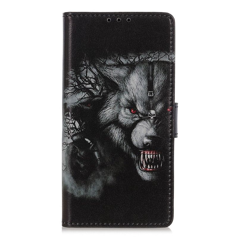 Housse Huawei Y6p Loup Garou