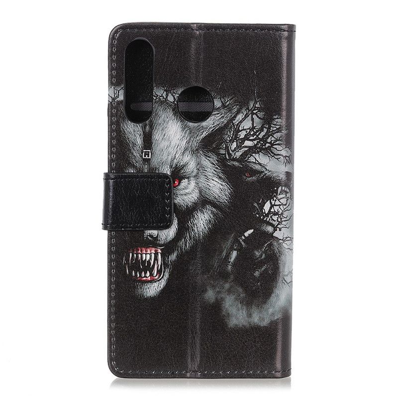 Housse Huawei Y6p Loup Garou