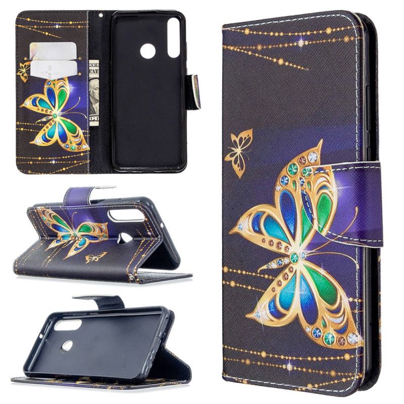 Housse Huawei Y6p Papillon Magique