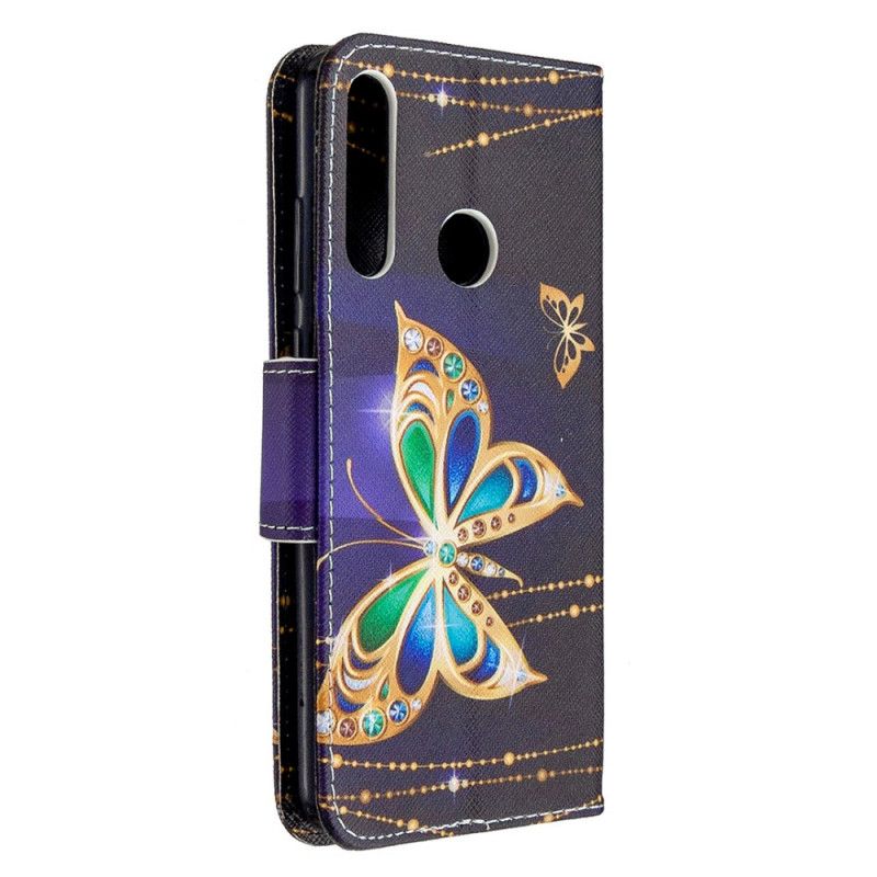 Housse Huawei Y6p Papillon Magique