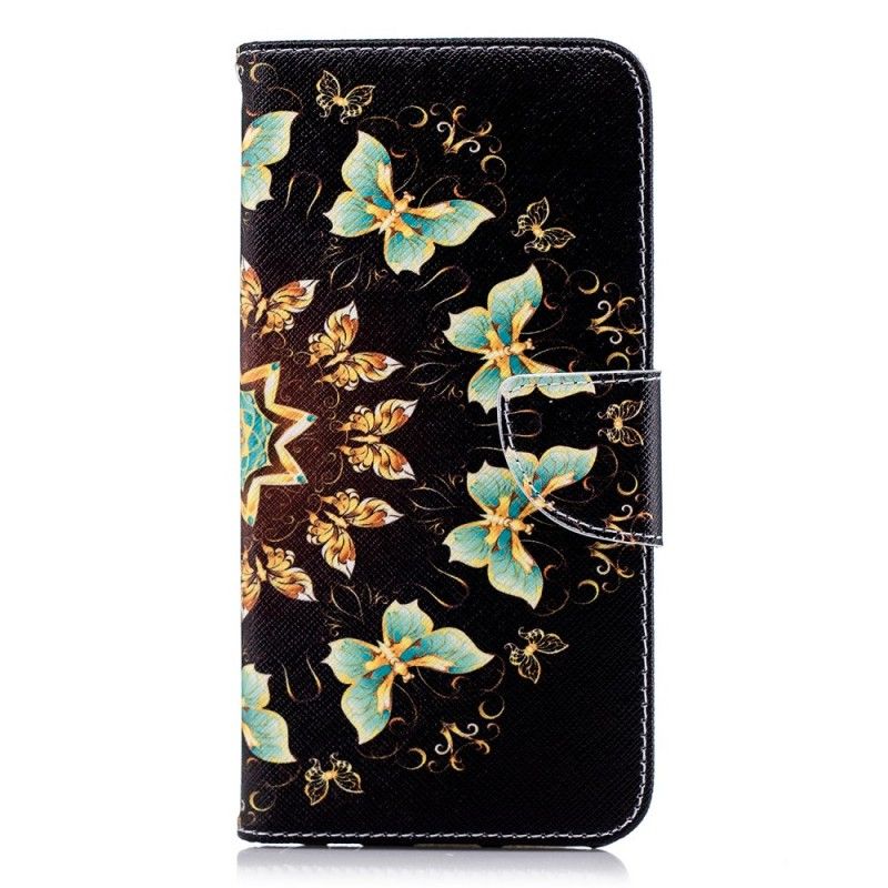 Housse Huawei Y7 2018 / Honor 7c Mandala Papillons