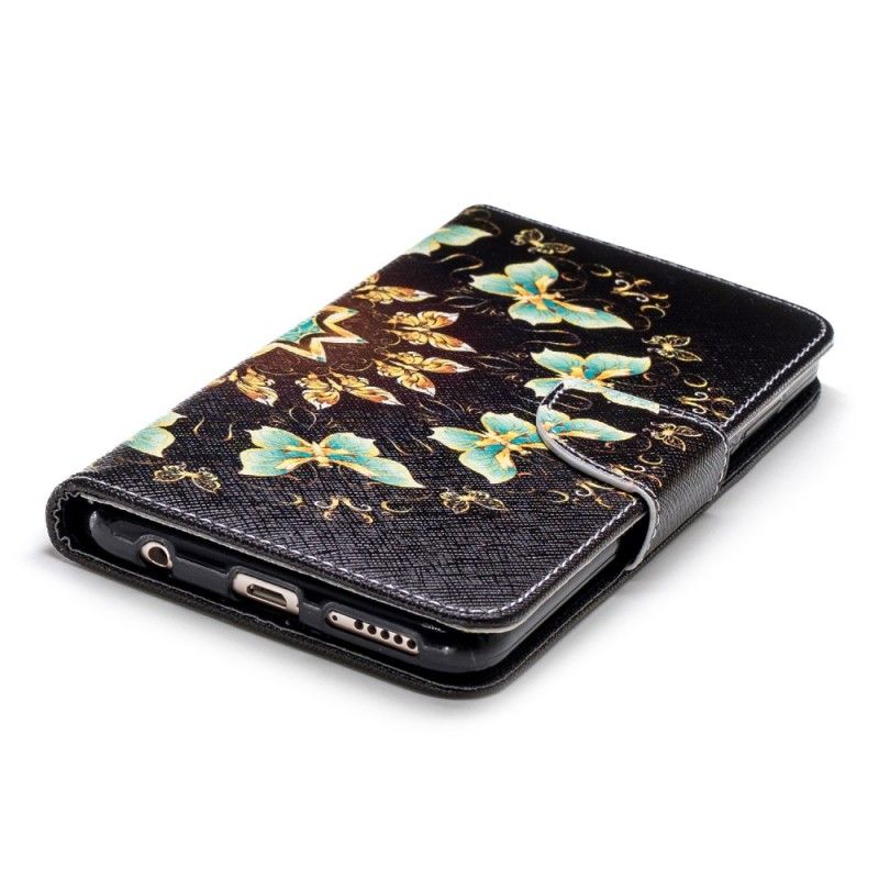 Housse Huawei Y7 2018 / Honor 7c Mandala Papillons