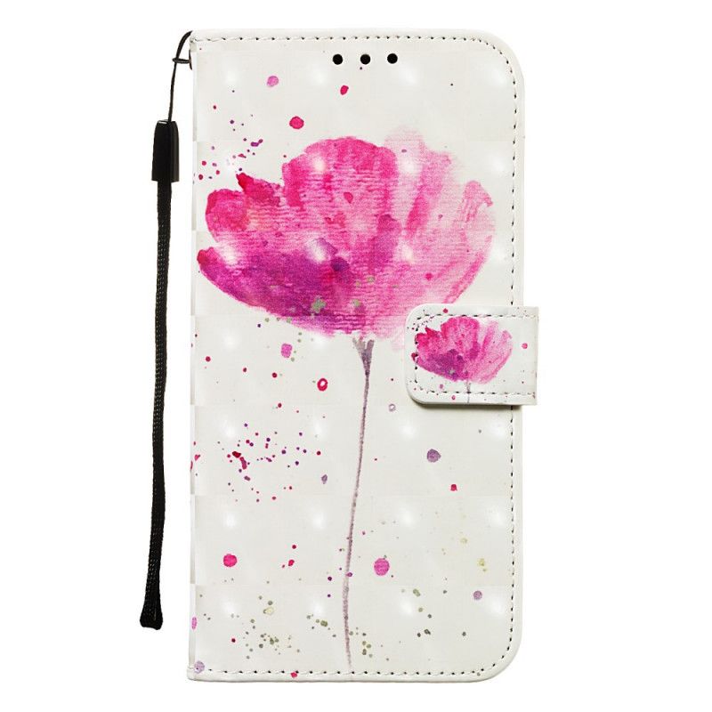 Housse Huawei Y7 2019 Coquelicot Aquarelle Effet 3d