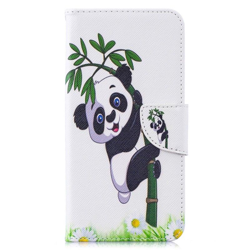 Housse Huawei Y7 2019 Panda Sur Le Bambou