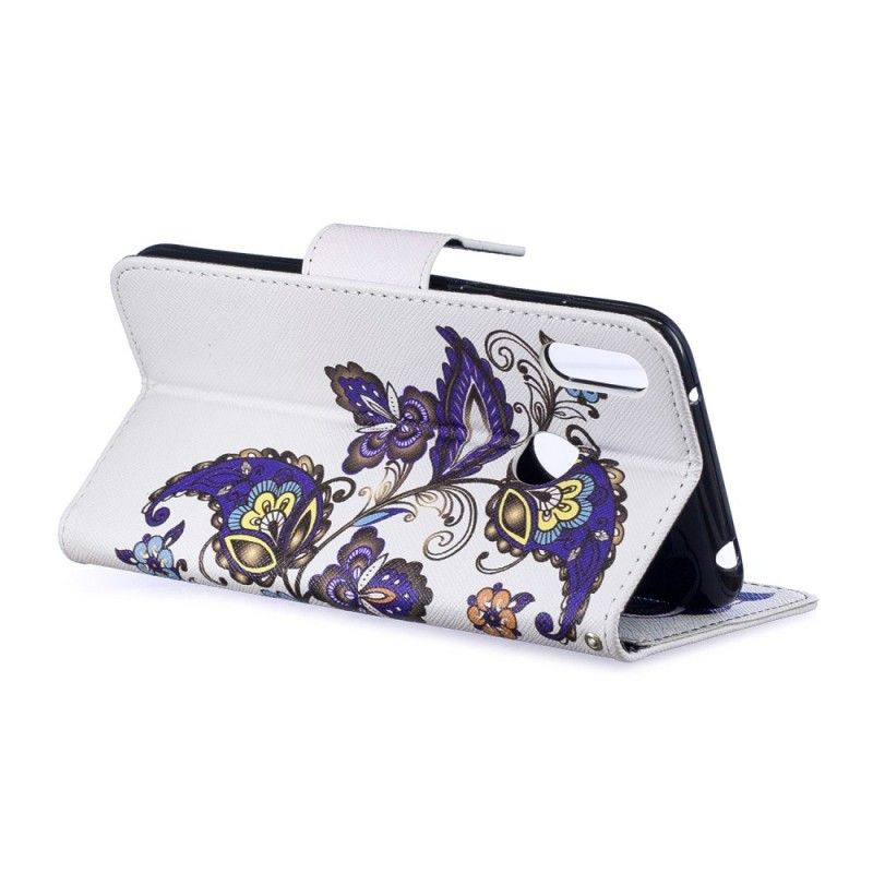 Housse Huawei Y7 2019 Tattoo Papillon