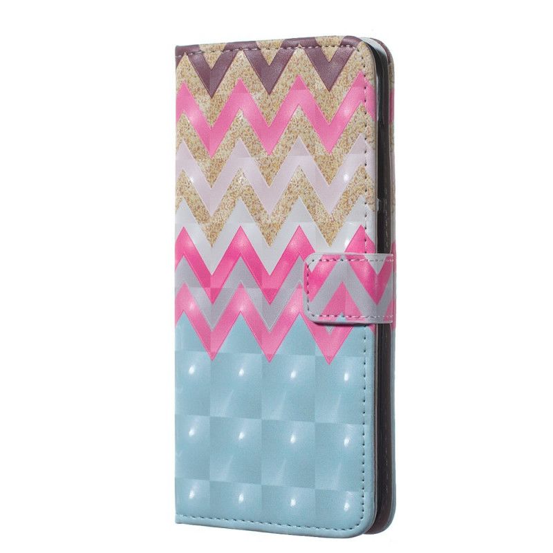 Housse Huawei Y7 2019 Zig Zag Multicolore