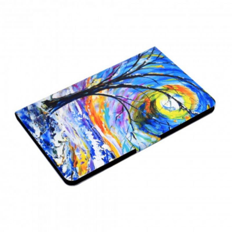 Housse Pour Huawei MatePad New Arbre Aquarelle