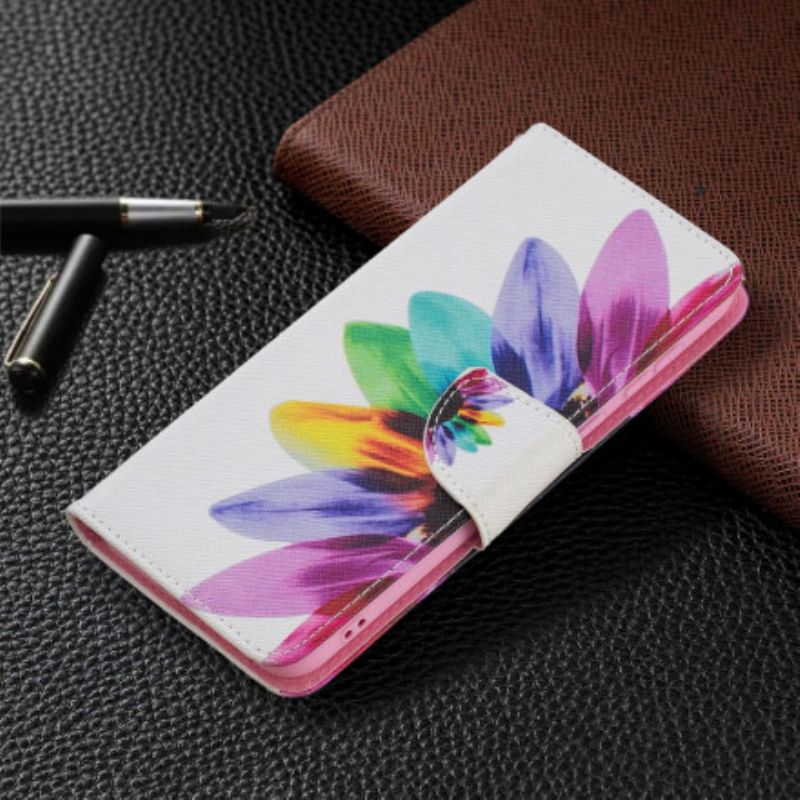 Housse Pour Huawei P50 Fleur Aquarelle