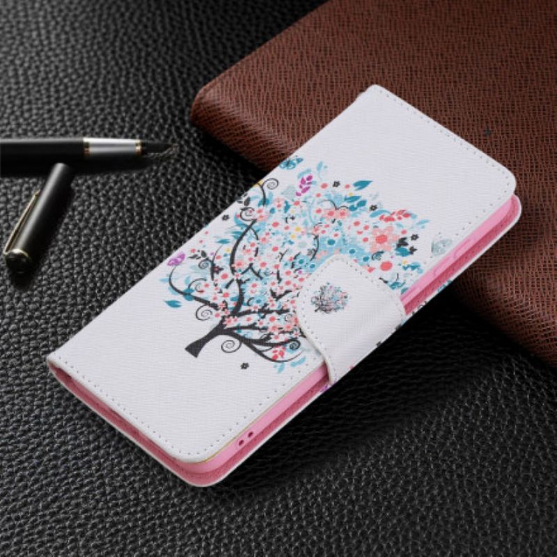 Housse Pour Huawei P50 Flowered Tree