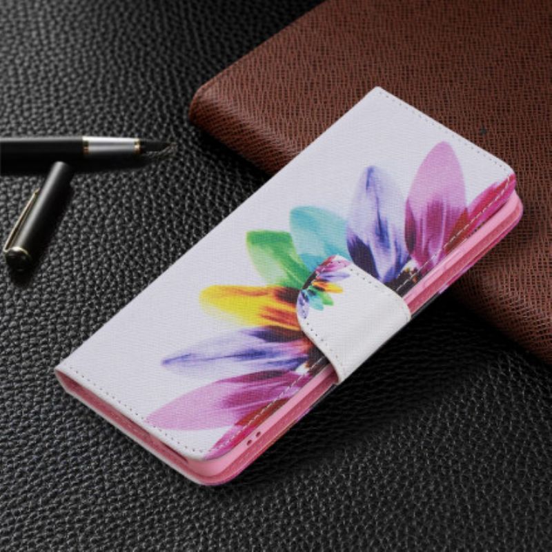 Housse Pour Huawei P50 Pro Fleur Aquarelle