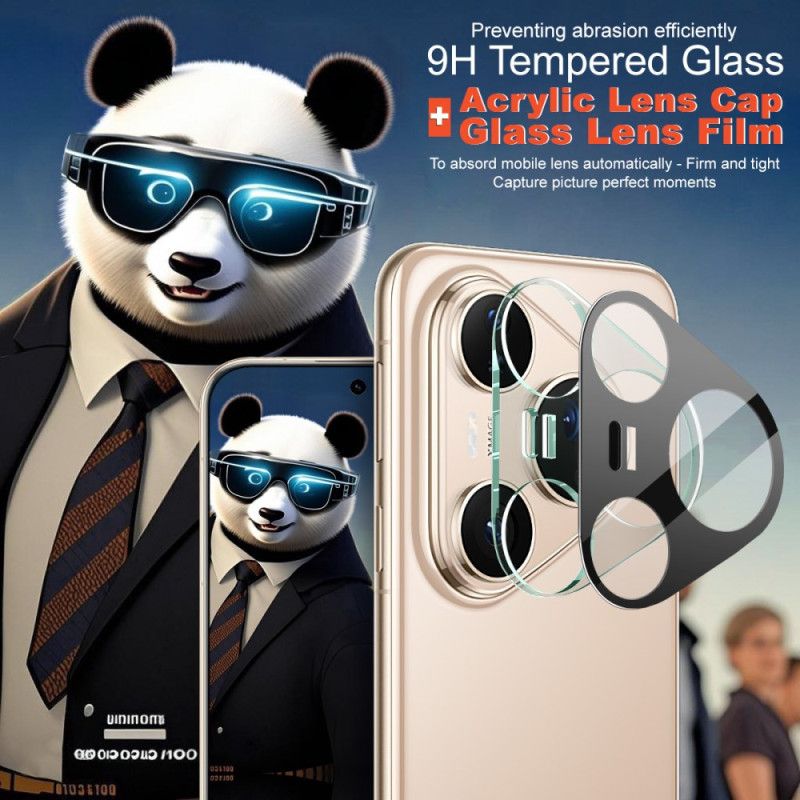Lentille de Protection en Verre Trempé pour Huawei Pura 80 Pro (version noire)