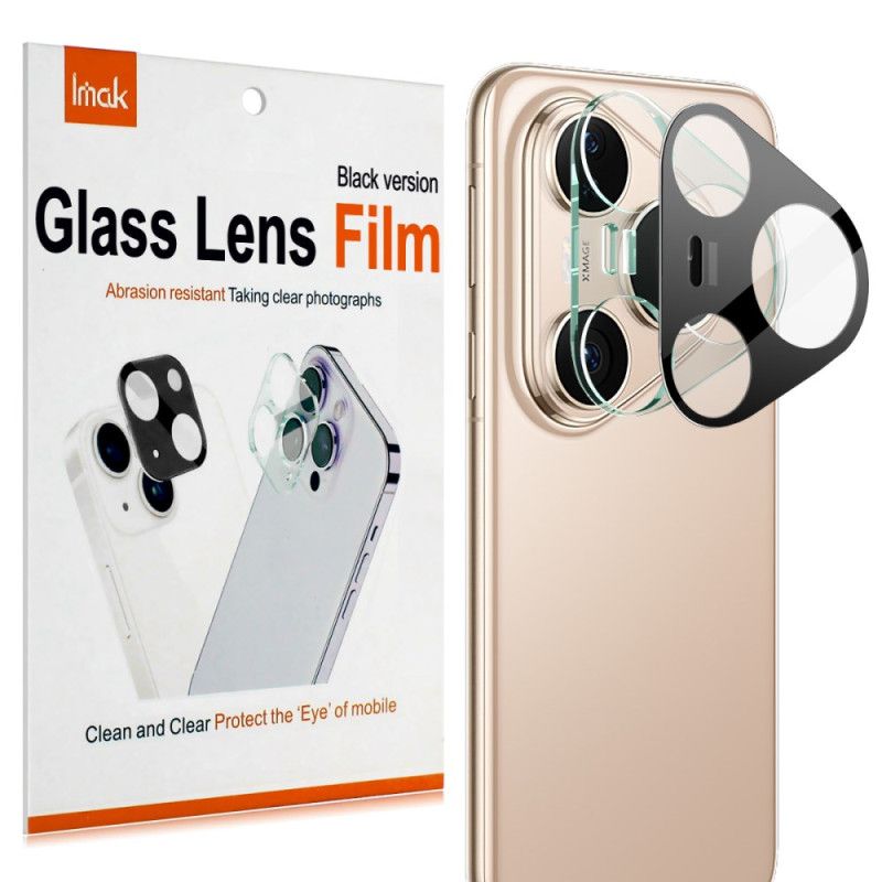 Lentille de Protection en Verre Trempé pour Huawei Pura 80 Pro (version noire)