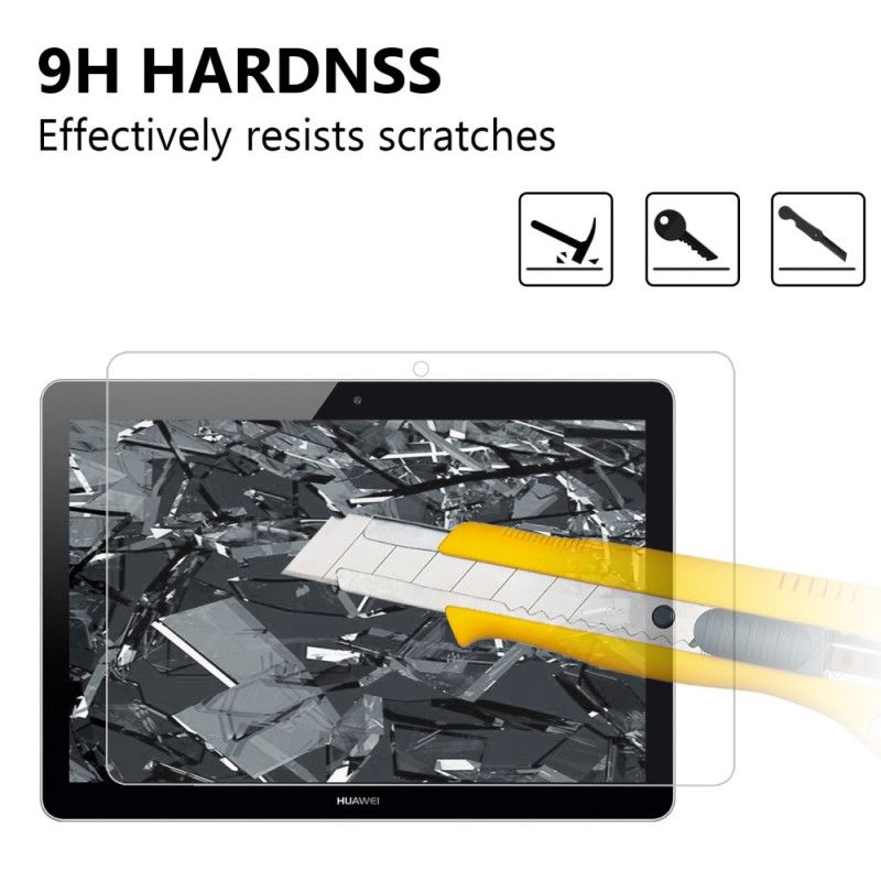 Protection En Verre Trempé 0.25 Mm Pour Écran Huawei Mediapad T3 10