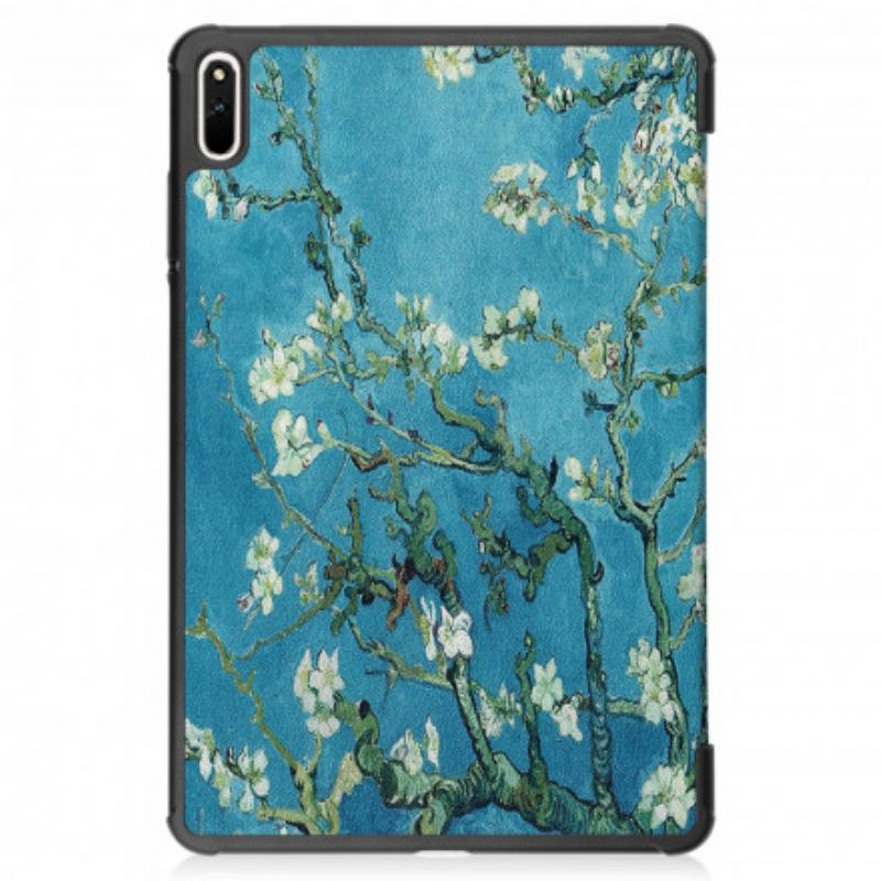 Smart Case Coque Huawei MatePad 11 (2021) Branches Fleuries