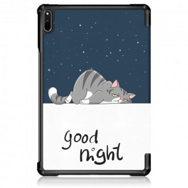 Smart Case Coque Huawei MatePad 11 (2021) Renforcée Good Night