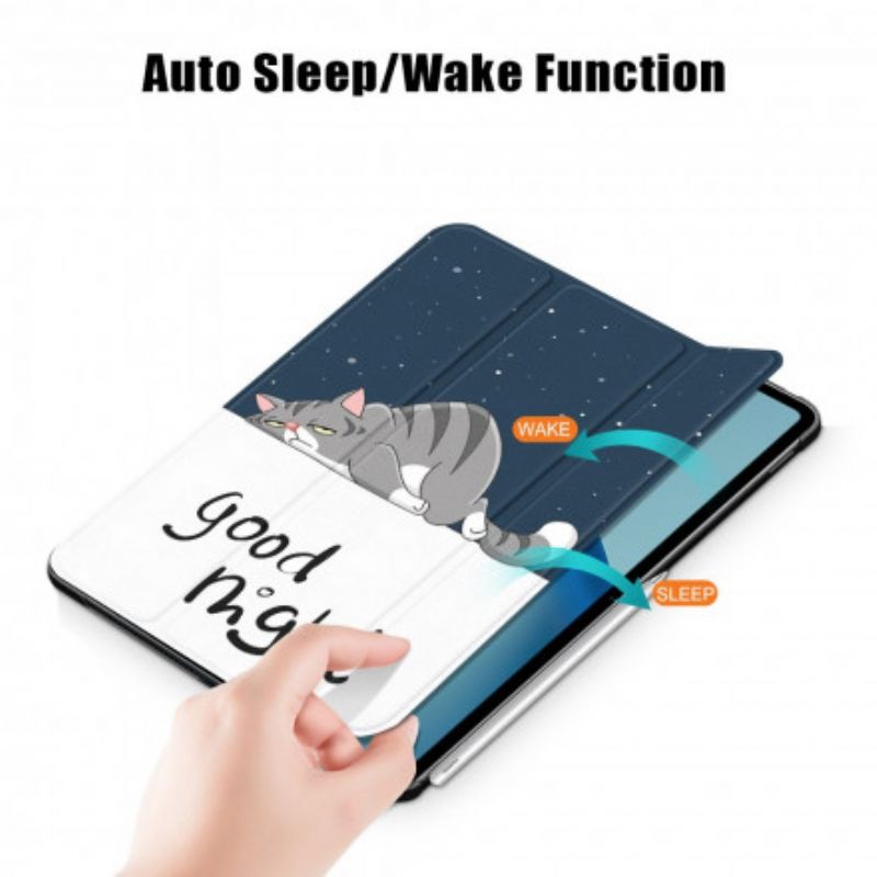 Smart Case Coque Huawei MatePad Pro 12.6 (2021) Renforcée Good Night