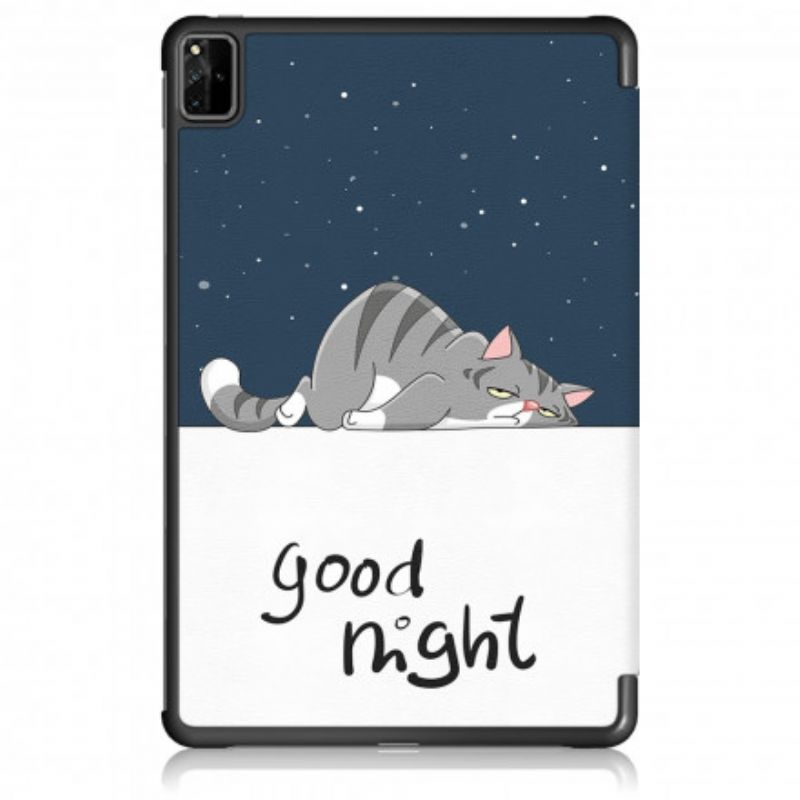 Smart Case Coque Huawei MatePad Pro 12.6 (2021) Renforcée Good Night