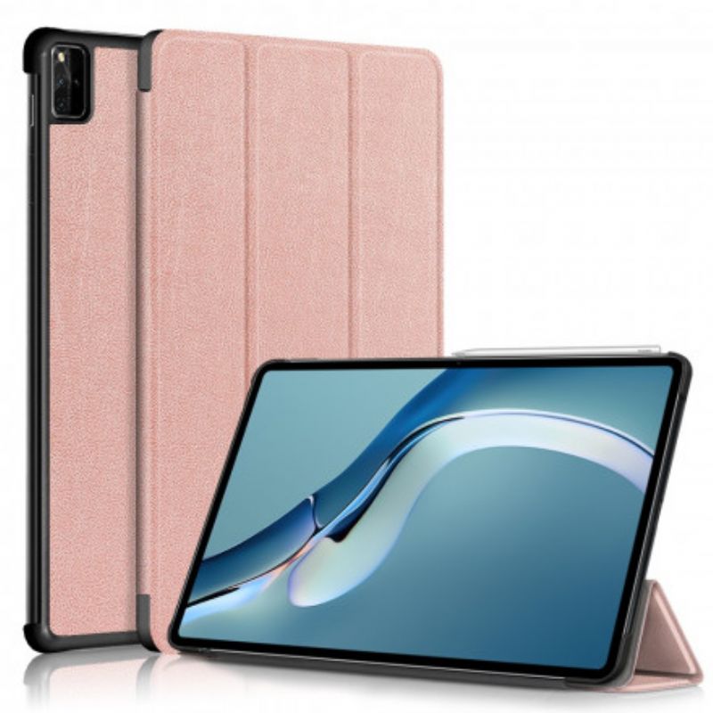 Smart Case Coque Huawei MatePad Pro 12.6 (2021) Tri Fold Coins Renforcés