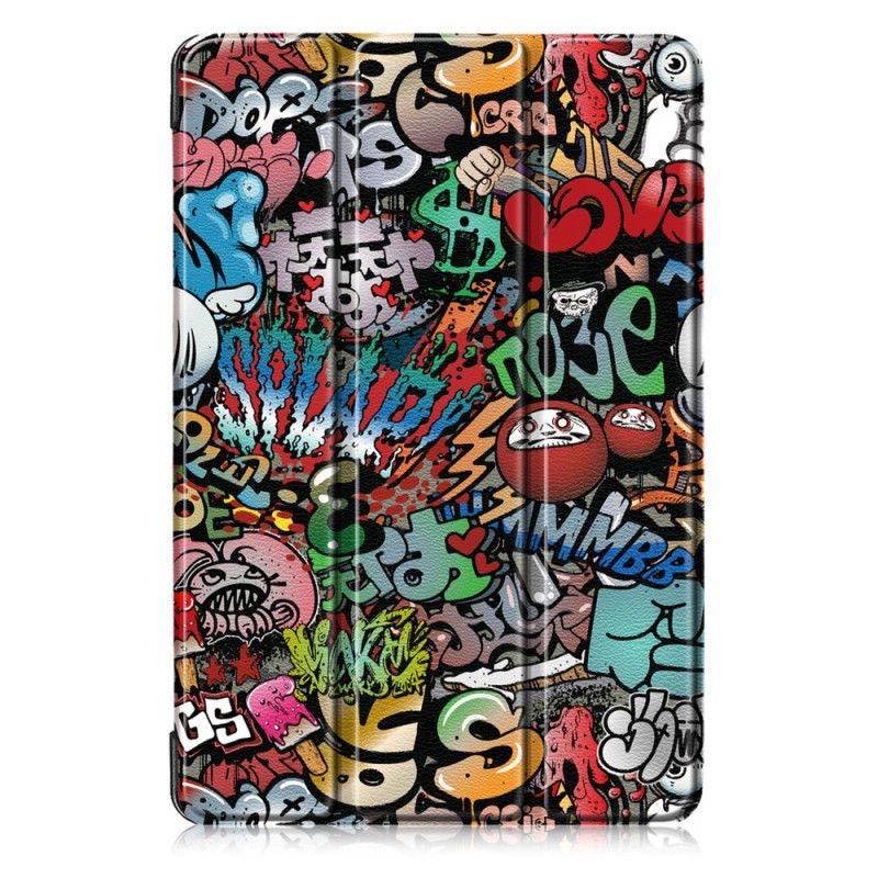 Smart Case Huawei Mediapad M6 10.8" Renforcée Graffitis