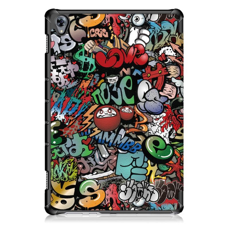 Smart Case Huawei Mediapad M6 10.8" Renforcée Graffitis